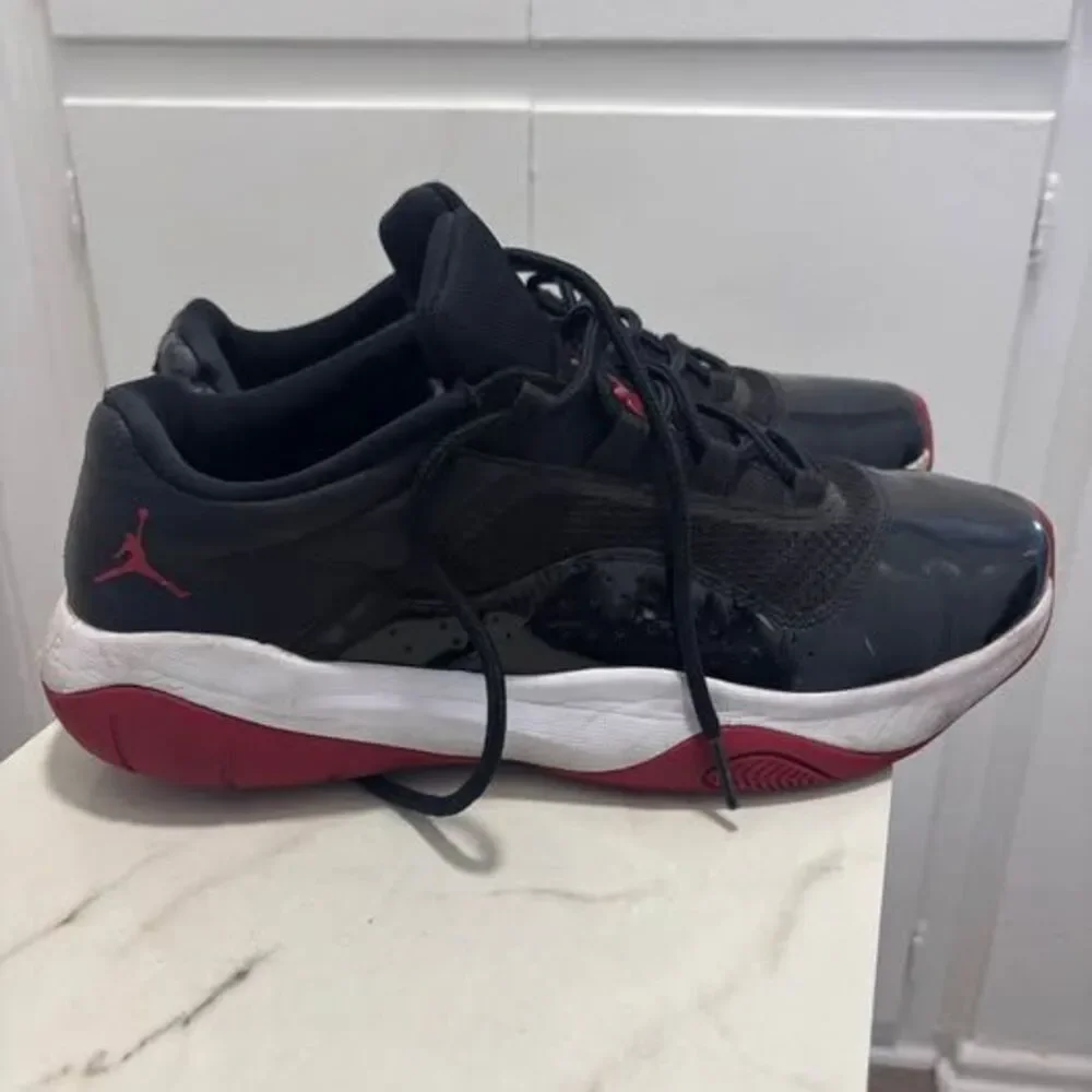 Jordan CMFT Low Black and Red Sneakers size 11
